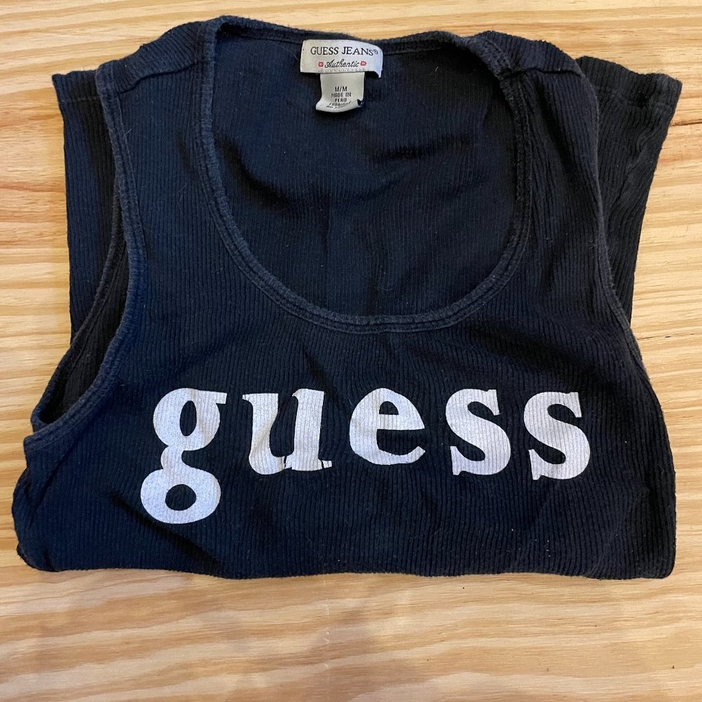 Vintage Authentic Guess Tank Top